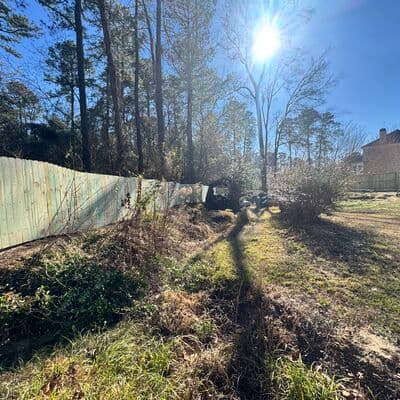 Custom residential fence design