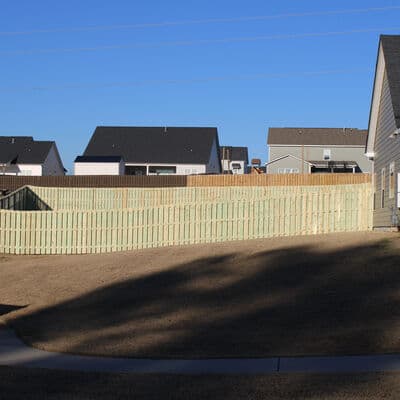 Finished fence project